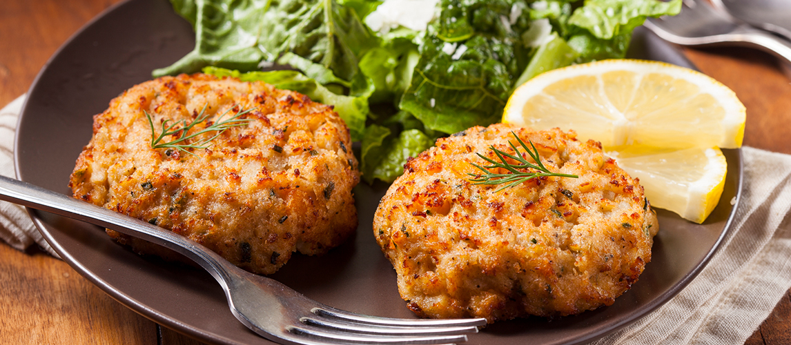 serve with Crab Cake
