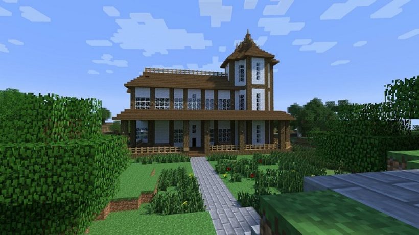 How to build a house in minecraft?