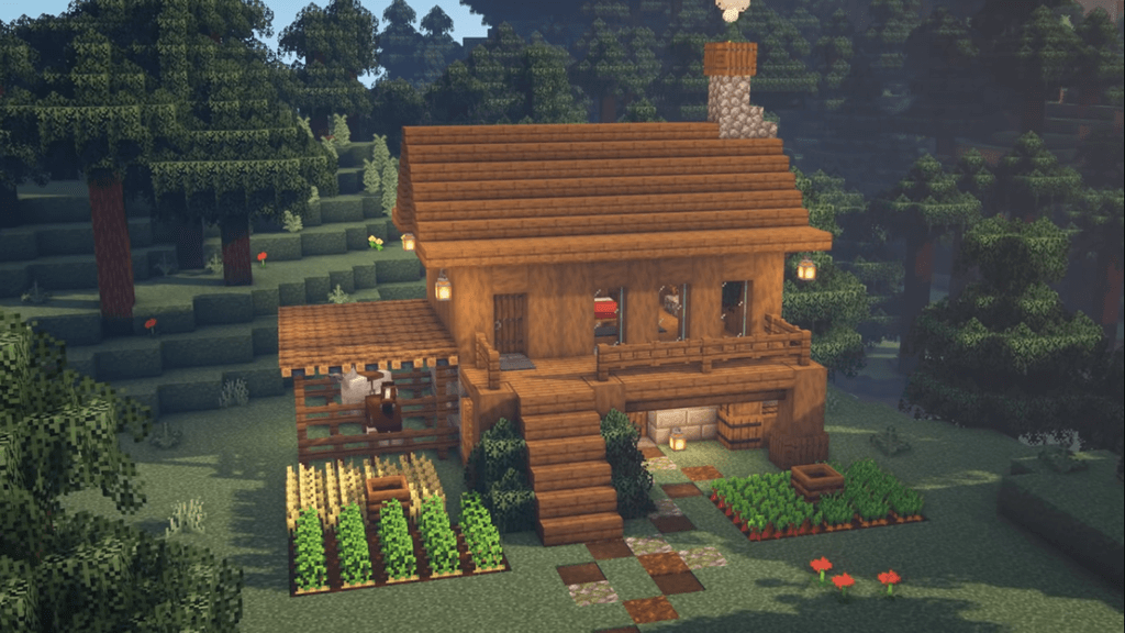 How to build a house in minecraft