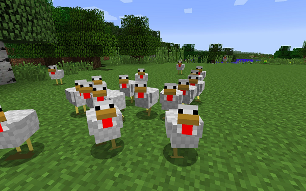 How to breed chickens in minecraft