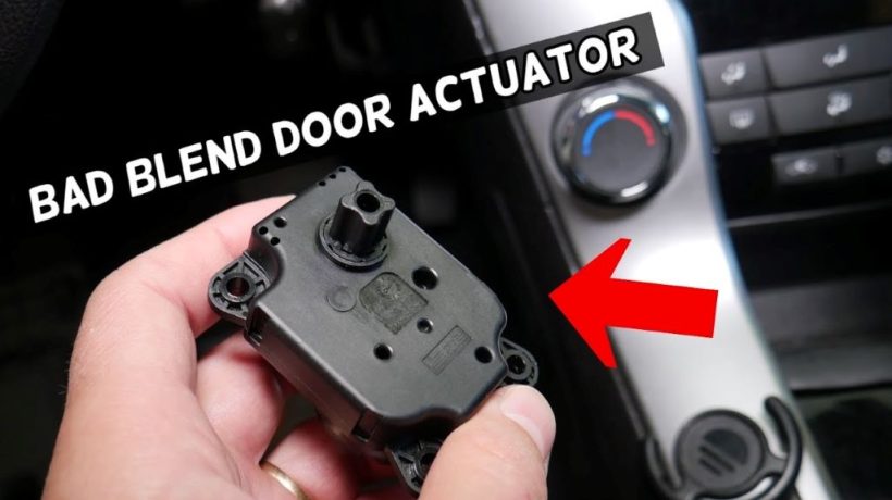 How to Replace Blend Door Actuator on Dual-zone Climate Control