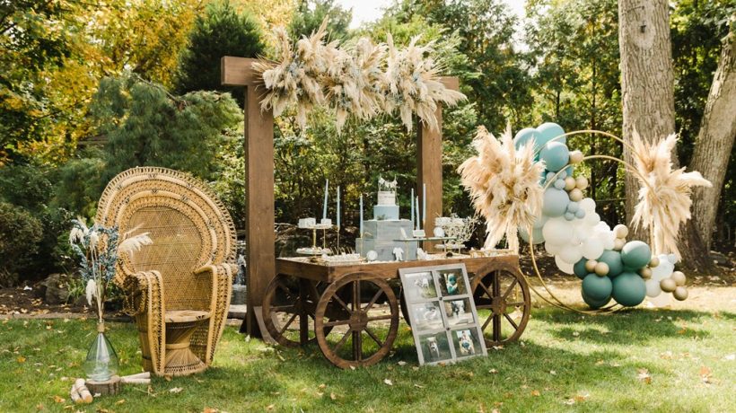 Boho Chic Baby Shower Decorations on a Budget