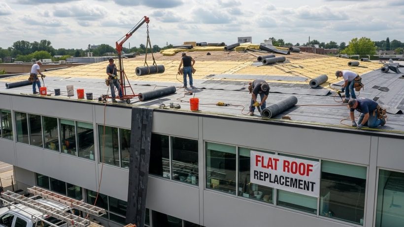 How Long Does a Flat Roof Replacement Last?