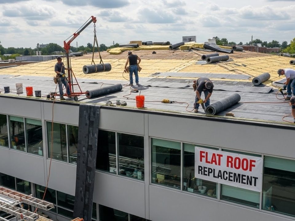 What is the best flat roof material for long lifespan