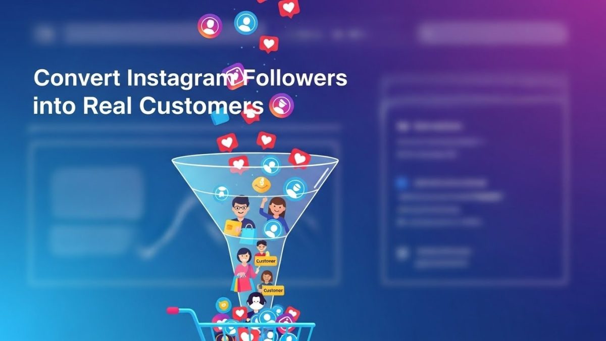 Convert Instagram followers into customers funnel