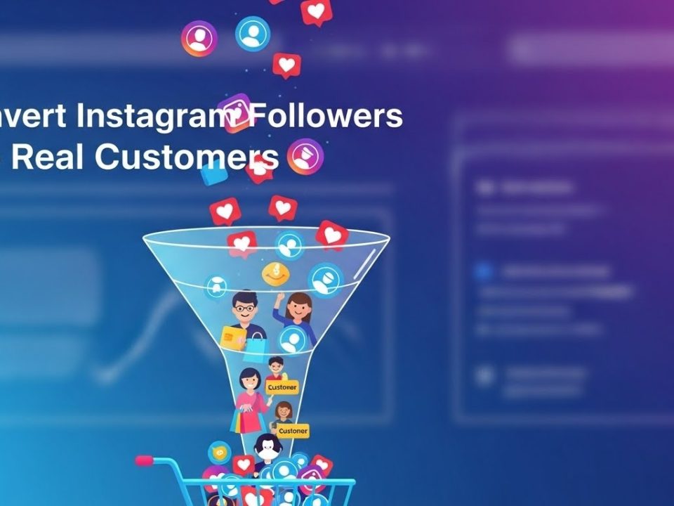 Convert Instagram followers into customers funnel