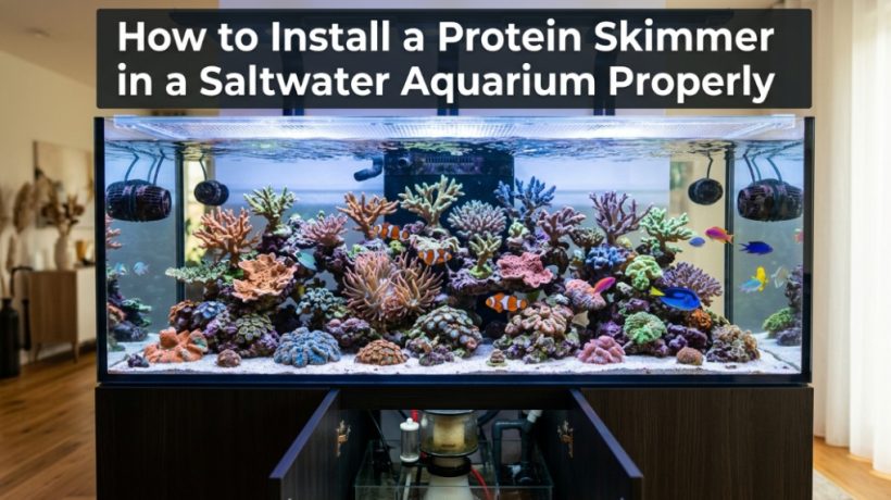How to Install a Protein Skimmer in a Saltwater Aquarium Properly