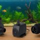 Aquarium water pumps matched to different fish tank sizes