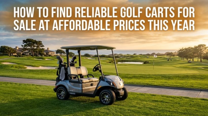 How to Find Reliable Golf Carts for Sale at Affordable Prices This Year